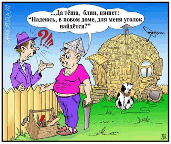 Прикольные анекдоты про тещу