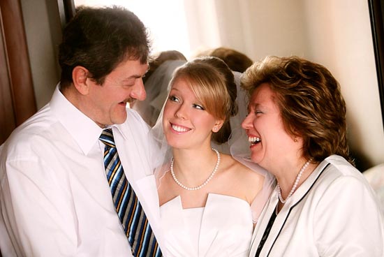 Поздравления на свадьбу от родителей