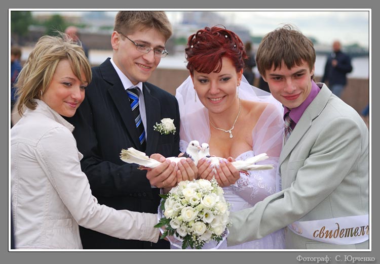 Самое оригинальное поздравление на свадьбу от свидетелей 