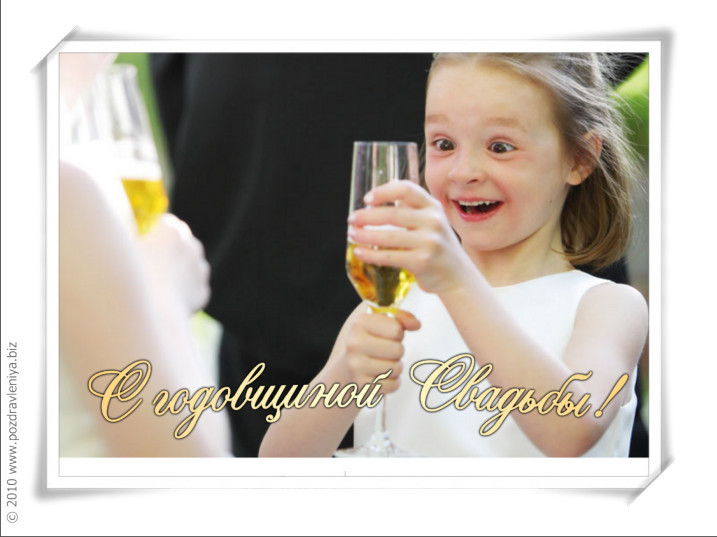 Прикольные поздравления с годовщиной свадьбы 